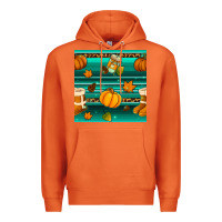 Carrot autumn seamless pattern Premium Hoodie - BundleAndBundleShop