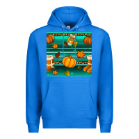 True Royal autumn seamless pattern Premium Hoodie - BundleAndBundleShop