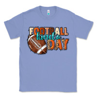 Colony Blue Football kinda day Classic Tee - NancyCooperArtShop