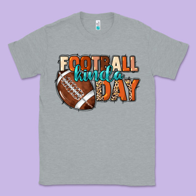 Football Kinda Day Classic Tee Designed By Nancycooperartshop