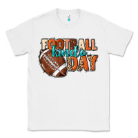 White Football kinda day Classic Tee - NancyCooperArtShop