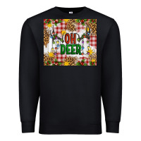 Black Oh Deer Premium Sweatshirt - Artiststas