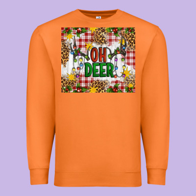 Oh Deer Premium Sweatshirt Designed By Artiststas