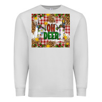 Dove Grey Oh Deer Premium Sweatshirt - Artiststas