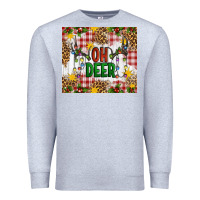 Heather Grey Oh Deer Premium Sweatshirt - Artiststas