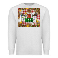 Oatmeal Heather Oh Deer Premium Sweatshirt - Artiststas