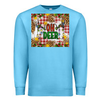 Ocean Blue Oh Deer Premium Sweatshirt - Artiststas