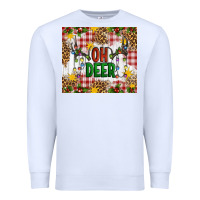 White Oh Deer Premium Sweatshirt - Artiststas