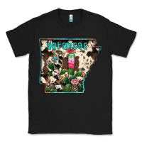 Black arkansas map Classic Tee - RacoonDesign