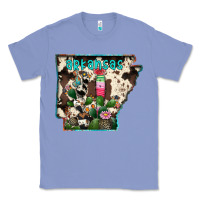 Colony Blue arkansas map Classic Tee - RacoonDesign