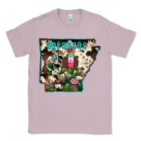 Lilac arkansas map Classic Tee - RacoonDesign