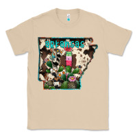 Mushroom arkansas map Classic Tee - RacoonDesign