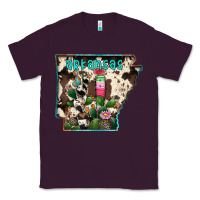 Plum arkansas map Classic Tee - RacoonDesign
