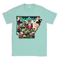 Seafoam arkansas map Classic Tee - RacoonDesign