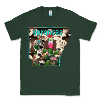 Sports Green arkansas map Classic Tee - RacoonDesign