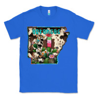 True Royal arkansas map Classic Tee - RacoonDesign