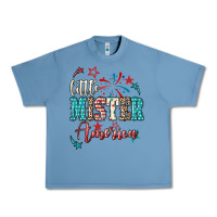 Pebble Blue Little mister America 4th of july Urban Heavy Tee - HowdyJamesFarm