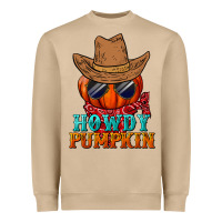 Mushroom howdy pumpkin Heavyweight Sweatshirt - BundleAndBundleShop