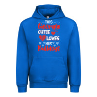 Cobalt this georgia cutie loves her bulldogs fun football Urban Hoodie - minhPixels