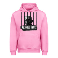 Fuchsia Pink Arrest Fauci Essential Urban Hoodie - minhPixels