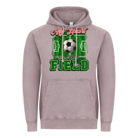Vintage Zinc My heart is on that court Soccer Vintage Hoodie - HowdyJamesFarm