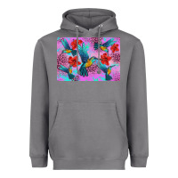 Storm Flower Hummingbird Heavyweight Hoodie - Artiststas