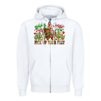 Giddy Up Jingle Horse Pick Up Your Feet Zipper Hoodie | Teevron