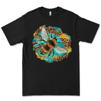 Black leopard honeycomb with bee Premium Tee - Artiststas