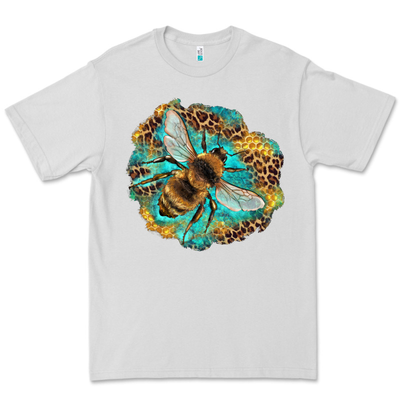 Leopard Honeycomb With Bee Premium Tee by Artiststas | Teevron