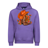 Tulip orange  cowgirl  and roses Urban Hoodie - AdoDesignShop