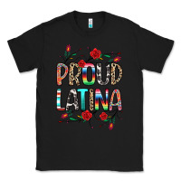 Black Proud Latina Classic Tee - texasbilliewilder