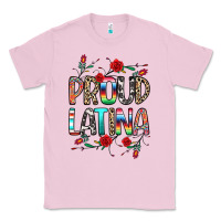 Bubblegum Pink Proud Latina Classic Tee - texasbilliewilder