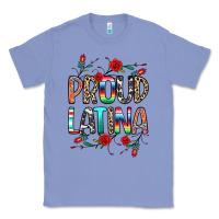 Colony Blue Proud Latina Classic Tee - texasbilliewilder