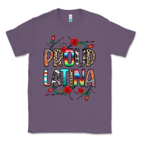 Lavender Proud Latina Classic Tee - texasbilliewilder