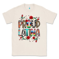 Natural Proud Latina Classic Tee - texasbilliewilder