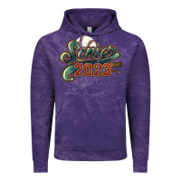 Cloud Purple Senior 2023 baseball Vintage Hoodie - HowdyJamesFarm