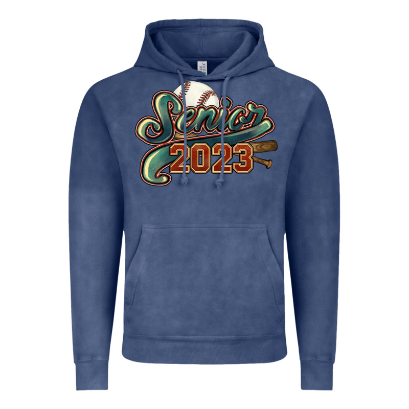 Senior 2023 Baseball Vintage Hoodie by HowdyJamesFarm | Teevron