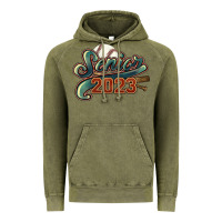 Vintage Olive Senior 2023 baseball Vintage Hoodie - HowdyJamesFarm