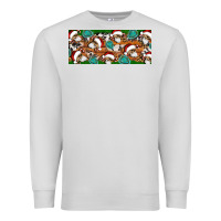 Dove Grey Santa skeleton christmas Premium Sweatshirt - Artiststas