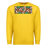 Lemon Santa skeleton christmas Premium Sweatshirt - Artiststas