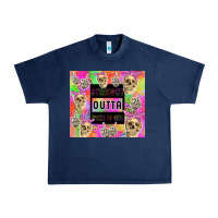 Navy straight outta fucks to give Urban Heavy Tee - TumblerDesignByShophia