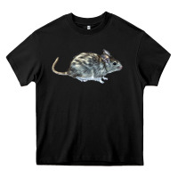 Black packrat aka, woodrat Heavy Core Tee - LillyAllenDesigns