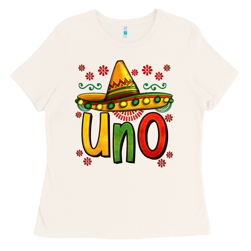Uno My First Mexican Birthday Ladies Tee by Jasminsmagicworld | Teevron