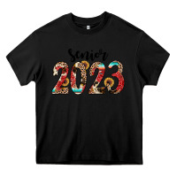 Black senior 2023 western Heavy Core Tee - JahusDesignShop