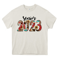 Cream senior 2023 western Heavy Core Tee - JahusDesignShop