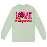 Matcha Love is all you need Valentine's Day Long Sleeve Tee - HowdyJamesFarm