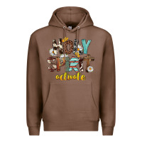 Chestnut Holy Spirit Activate Premium Hoodie - FaDigitalArtStudio