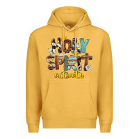 Mustard Holy Spirit Activate Premium Hoodie - FaDigitalArtStudio