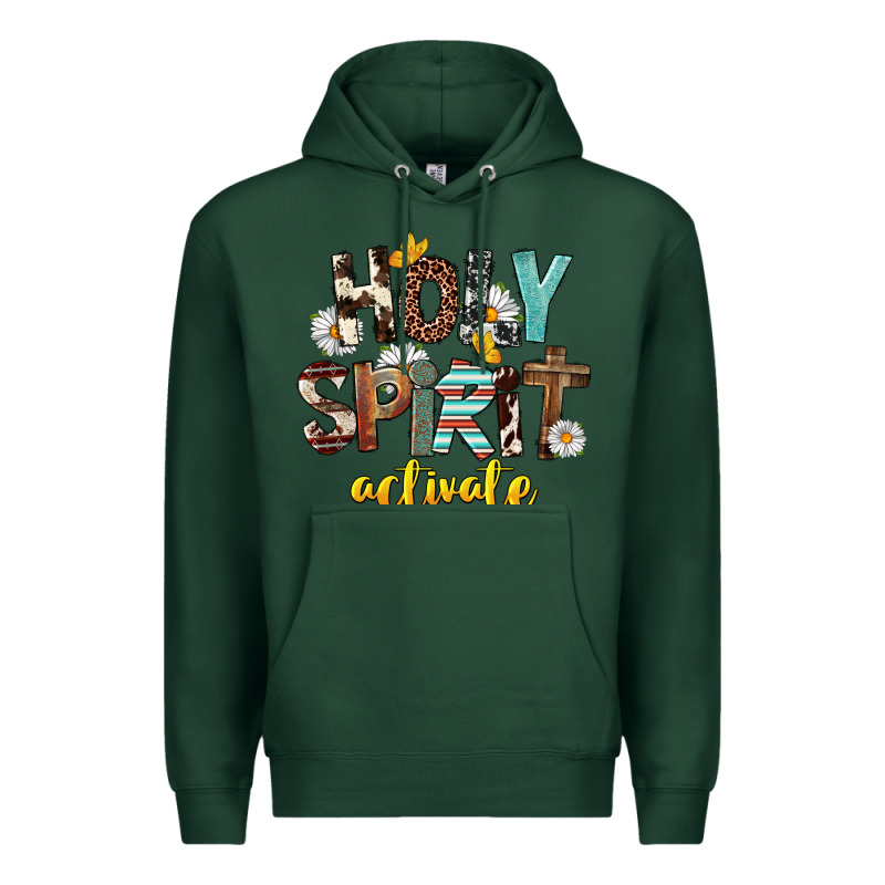 Holy Spirit Activate Premium Hoodie by FaDigitalArtStudio | Teevron