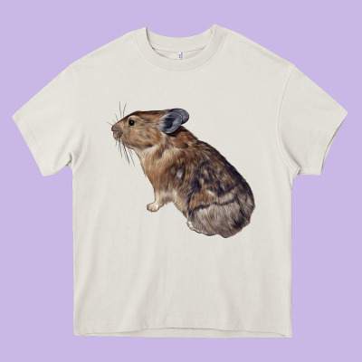 Pika Heavy Core Tee Designed By Lillyallendesigns